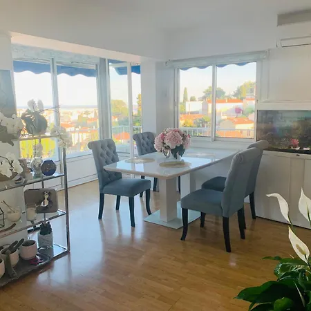Sea View Panorama Quiet Europe Apartment Le Cannet